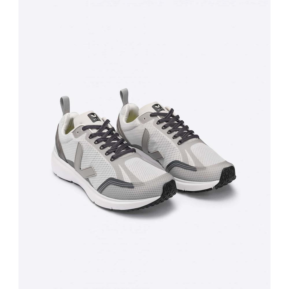 Veja CONDOR 2 ALVEOMESH Schoenen Dames Grey/White | NL 495SGL